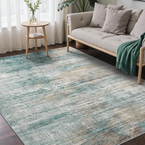 Miniatura 114 de BEIMO Alfombra de pasillo para cocina, alfombra lavable a máquina de 2 x 5 para entrada, alfombras modernas y abstractas suaves, cubierta de piso