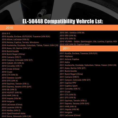 Miniatura 4 de Herramienta de aprendizaje TPMS para sensor de neumáticos GM, EL-50448 herramienta de activación y restablecimiento del sensor automático de presión
