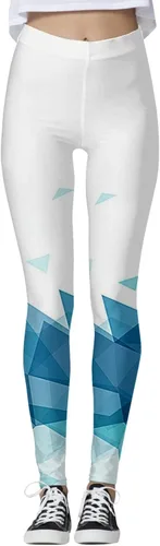 Miniatura 2 de Lroplie Compression Leggings for Women Seamless Running Stretch Yoga Pants Comfortable Capri Yoga Pants for Workout