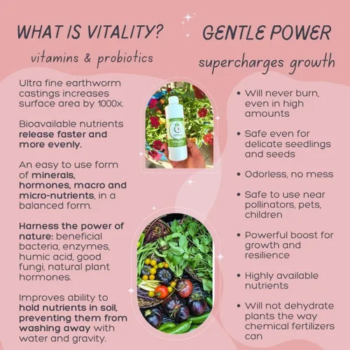 Miniatura 6 de VermisTerra Vitality - Alimento para plantas de interior y plantas de interior, fertilizante equilibrado de la madre tierra, orgánico, esquejes
