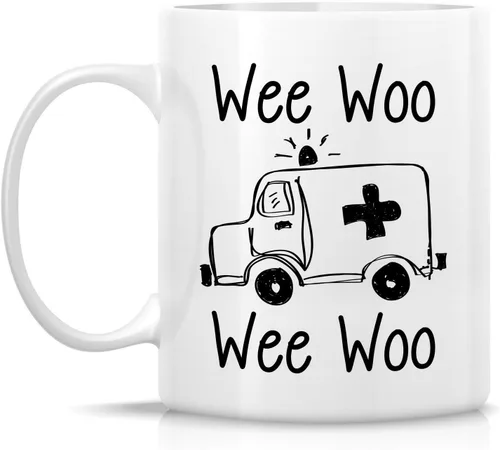 Miniatura 2 de Retreez Divertida taza paramédica de regalo ambulancia EMT médico de primera respuesta 11 oz tazas de café de cerámica – sarcasmo sarcasmo