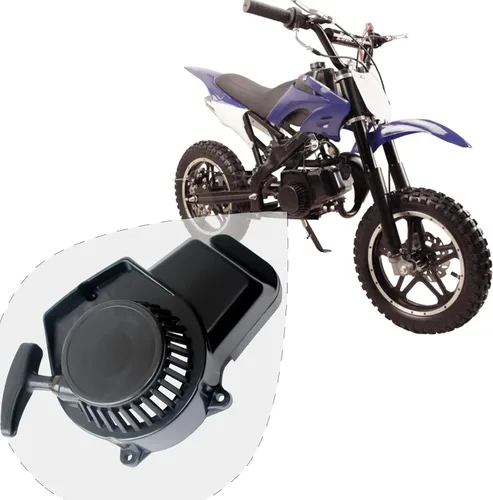 Miniatura 2 de AXITRON Arrancador de retroceso para 2 tiempos 33cc 47cc 49cc 50cc para Kazuma, Peace, Apollo, SSR Bicicletas Minimotos ATV con engranaje
