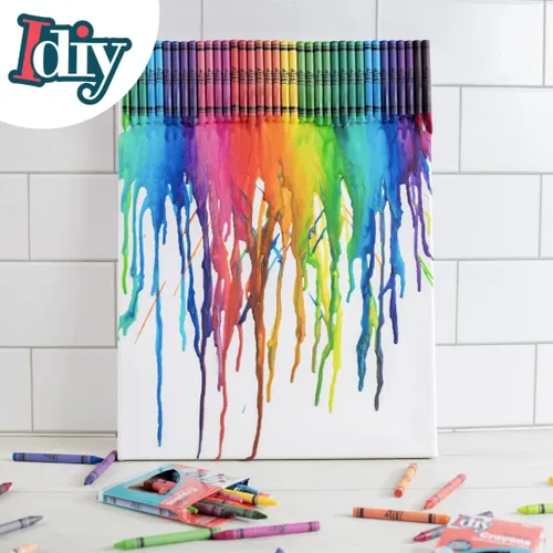 Miniatura 8 de SCS Direct IDIY - Crayones de cera envueltos a granel, 480 unidades, 8 colores (60 de cada uno), seguridad ASTM probada y pre-clasificada