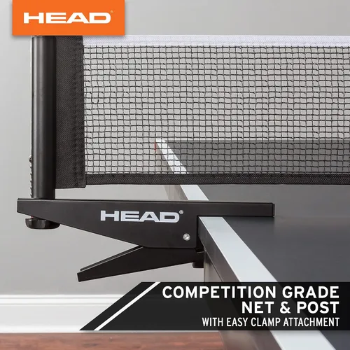 Miniatura 6 de HEAD Summit USA - Mesa de tenis de mesa para interiores, red de grado de competencia, fácil de instalar en 10 minutos, mesa de ping pong con modo
