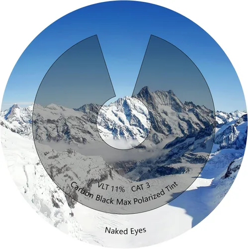 Miniatura 3 de Tintart Performance - Lentes de repuesto para Oakley Plaintiff Squared Polarized Etched