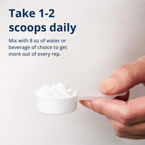 Miniatura 5 de Metagenics Creatine UP - Suplemento de creatina para mujeres y hombres con betaína y taurina - Apoya el crecimiento muscular, la fuerza