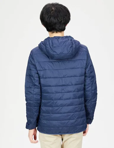 Miniatura 3 de Tienda Essentials Men's Lightweight Water-Resistant Packable Hooded Puffer Jacket
