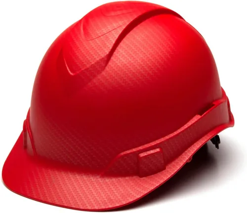 Miniatura 20 de Pyramex Ridgeline Cap Style 4 Point Ratchet Hard Hat Azul claro