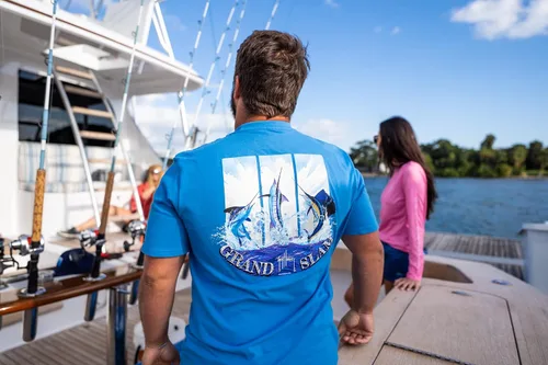 Miniatura 4 de Guy Harvey Camiseta de manga corta Threadcycled para hombre