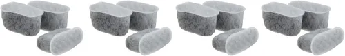 Nispira Repuesto de filtro de agua de carbón activado compatible con filtros Capresso CoffeeTeam TS y CoffeeTeam GS 4640.93-12
