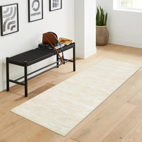 Miniatura 20 de RUGSREAL Alfombra lavable a máquina de 2 x 8 pies, para pasillo, entrada, contemporánea, color liso, alfombra de pasillo moderna para interiores