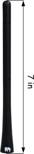 Miniatura 2 de ONE250 - Antena de goma flexible de 7.0 in para Mazda MX-5 Miata (2006-2020), Mazda2 (2002-2016), Mazda3 (2002-2013), Mazda5 (1999-2019), Mazda CX-7