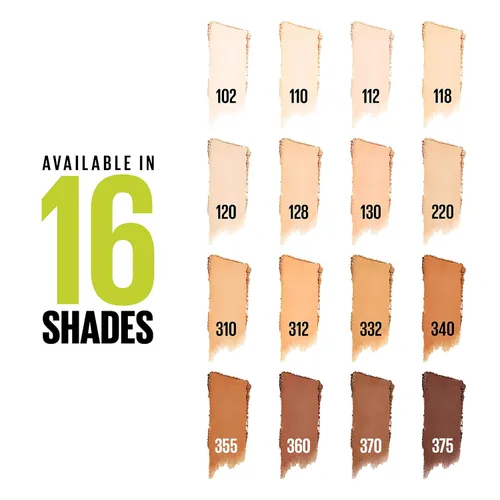 Miniatura 7 de Maybelline Super Stay Hasta 24HR Base en Polvo Híbrida, Maquillaje de Cobertura Media a Completa, Acabado Mate, 220, 1 Unidad SUPERSTAY POLVO 220
