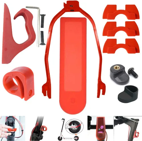 Miniatura 9 de Chuancheng Kit de accesorios para Xiaomi Mijia M365 y Pro Series Gancho Scooter Eléctrico, Amortiguadores de Vibración 0.024 in 0.031 in 0.047 in