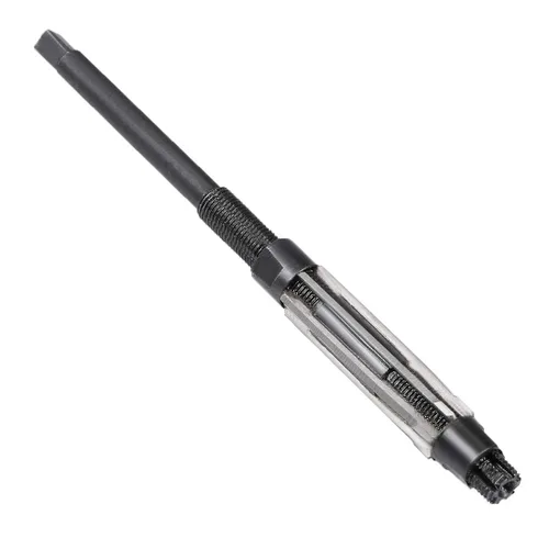 Miniatura 12 de uxcell Escariador de mano ajustable 10-10.75mm de acero de alta velocidad H8 de 6 hélices rectas herramienta de fresado cortador de fresado métrico