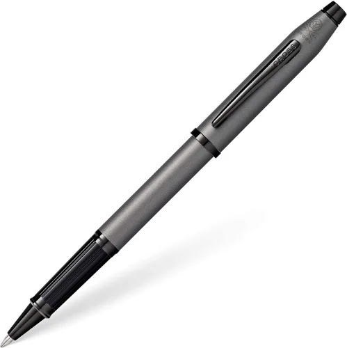 Miniatura 109 de Cross Century II - Bolígrafo de punta Selectip, lacado negro con detalles chapados en oro de 23 quilates