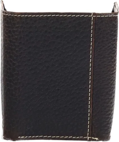Miniatura 3 de ARIAT Billetera Rowdy marrón con logotipo de escudo triple