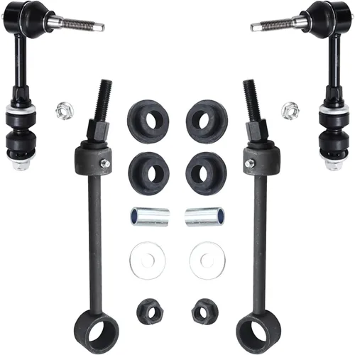 Miniatura 89 de Detroit Axle - 4 barras estabilizadoras AWD para Chrysler 300 2005-2019 Dodge Charger 2005-2008 2005-2008 Magnum Stabilizer Enlaces de extremo