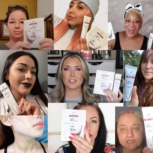 Miniatura 5 de Máscara facial – Jawline Lift Enhancer Face Reafirming Skin Tightening Skin Up Funciona para la línea V Máscara de cuello para mujeres y hombres