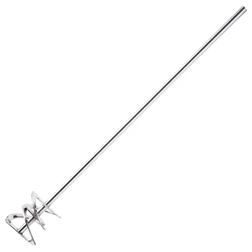 ONiLAB 18900628 Agitador espiral de acero inoxidable 316L, diámetro del agitador de 50 mm, diámetro del eje de 8 mm, longitud del eje de 400 mm