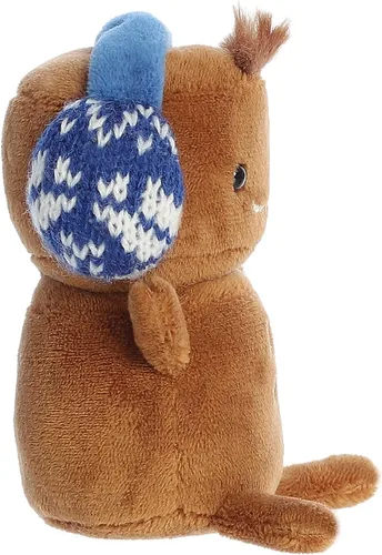 Miniatura 3 de Aurora® Festive Holiday Land of Lils™ Lil' Gingie™ - Animales de peluche de temporada - Regalos conmovedores - Marrón 5 pulgadas