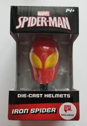 Marvel Avengers - Casco coleccionable de araña de hierro fundido a presión exclusivo
