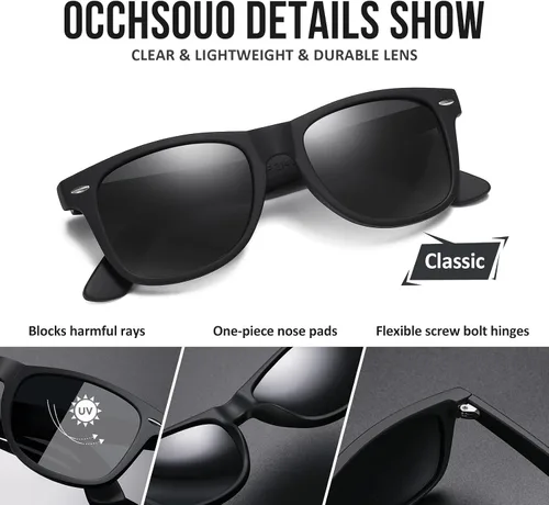 Miniatura 43 de Lentes de sol polarizados para mujer y hombre, lentes de sol a la moda, para conducir, pescar, bloqueo UV, protección UV400