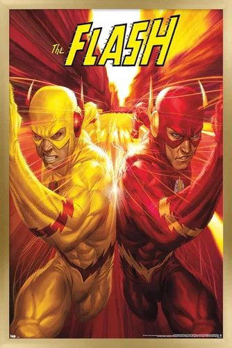 Miniatura 12 de Trends International DC Comics - The Flash and The Reverse Flash - Póster de pared de carrera, 14.725 x 22.375 pulgadas, versión premium sin marco