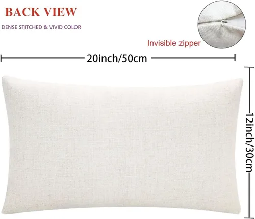 Miniatura 7 de Fundas de almohada con parche de calabaza otoñal, funda de almohada de cosecha de otoño, 12 x 20 pulgadas, casa de campo