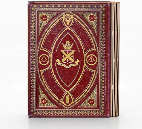 Miniatura 4 de KleverCase Harry Potter - Lámpara de lectura plegable de 360 grados con temática de hechizos, luz nocturna, escritorio, mesita de noche o luz
