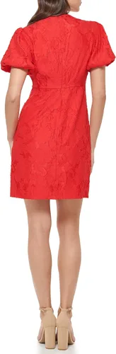 Miniatura 3 de GUESS Vestido de nudo de tela texturizada para mujer