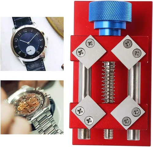 Miniatura 5 de Herramienta de eliminación de bisel de reloj rojoplateado, abridor de bisel de reloj, herramienta profesional de reparación de bisel de reloj rojo
