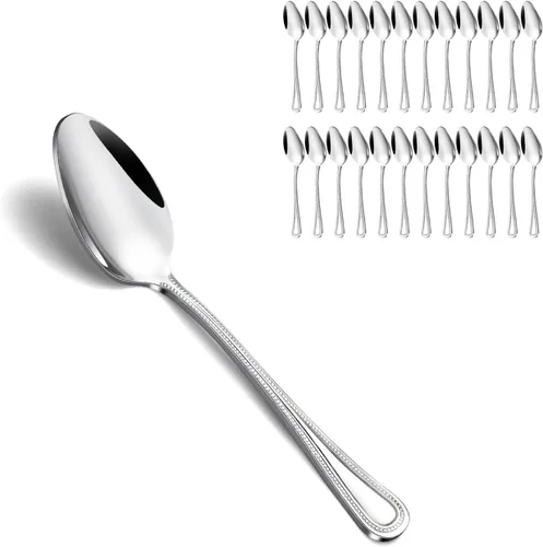 Miniatura 10 de Tenedores de ensalada de 36 piezas, tenedores pequeños de 7 pulgadas de acero inoxidable pulido con espejo y apto para lavavajillas, utilizado