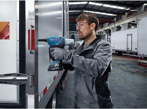 Miniatura 9 de Bosch GRG18V-3600CB24 Kit de herramientas de remache conectadas sin escobillas de 18 V con (2) baterías de alimentación avanzada CORE18V® de 4 Ah