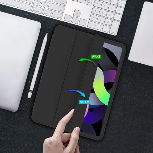 Miniatura 8 de iMieet Funda para iPad Air de 11 pulgadas M3 (2025) / M2 (2024), iPad Air de 5ª/4ª generación 2022/2020 de 10.9 pulgadas con soporte para lápices