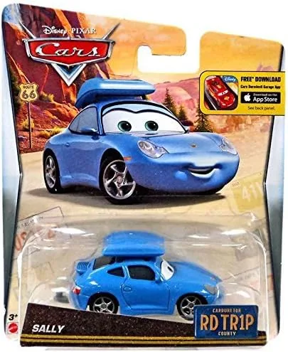 Disney /Pixar Cars, Viaje por carretera del condado del carburador, vehículo fundido a presión de Sally