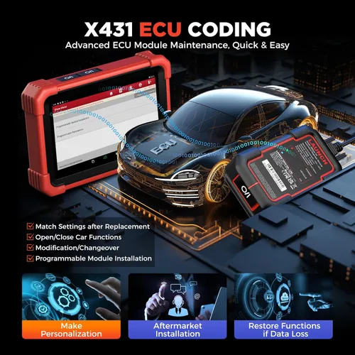 Miniatura 3 de LAUNCH X431 CRP919XBT OBD2 escáner, herramienta de escaneo bidireccional inalámbrico 2026 con codificación ECU, más de 35 servicios, diagnóstico