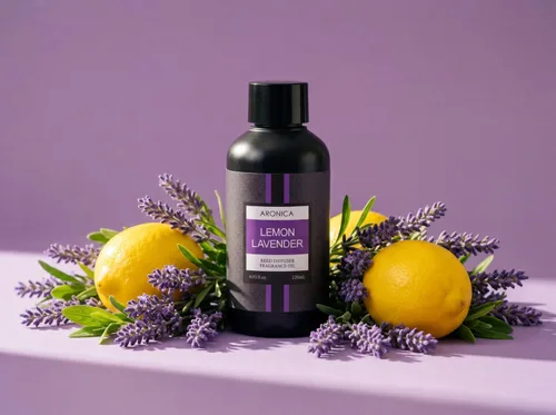 Miniatura 8 de Aronica Aceite esencial de limón y lavanda, repuestos de aceite difusor para el hogar, botella de aceite esencial de repuesto, ambientadores