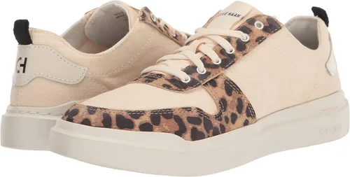 Miniatura 7 de Cole Haan Grandpro Rally - Tenis de lona para mujer, Cuero negro