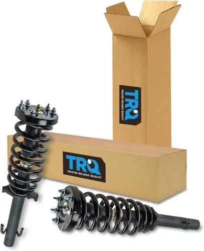 Miniatura 187 de TRQ Conjunto de Amortiguador y Resorte Delantero Cargado con Resorte Helicoidal Pre-ensamblado Compatible con Jeep Cherokee Limited AWD 14-22 Sin
