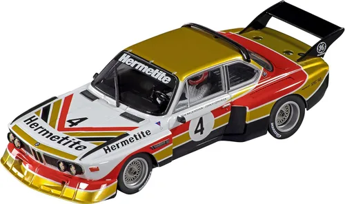 Carrera 30956 BMW 3.5 CSL No.4 Silverstone 6h 1977 Escala 1:32 Ranura digital Coche Carreras Vehículo Ranura digital Pistas de carreras de coches