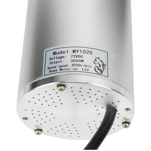 Miniatura 4 de 72V 3000W sin escobillas E Bike Motor 4900RPM MY1020 para Scooter Eléctrico Bicicleta Razor Dirt Bike Quad Go Kart Carrito de Golf Cortacésped