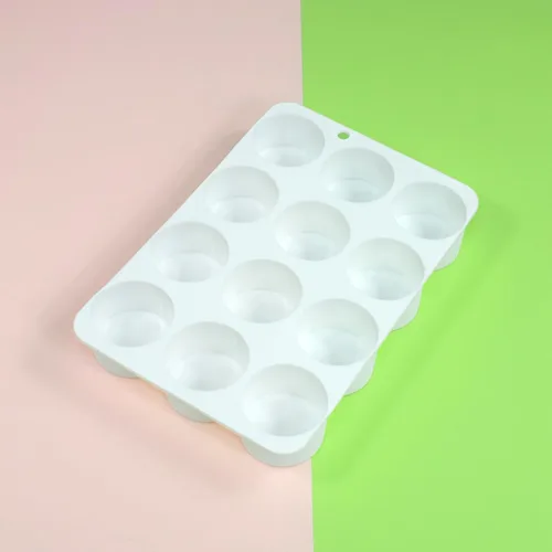 Miniatura 3 de Molde de silicona cilíndrica para jabón, moldes redondos de silicona para hacer jabón hecho a mano, barras de loción, chocolate, molde para pasteles