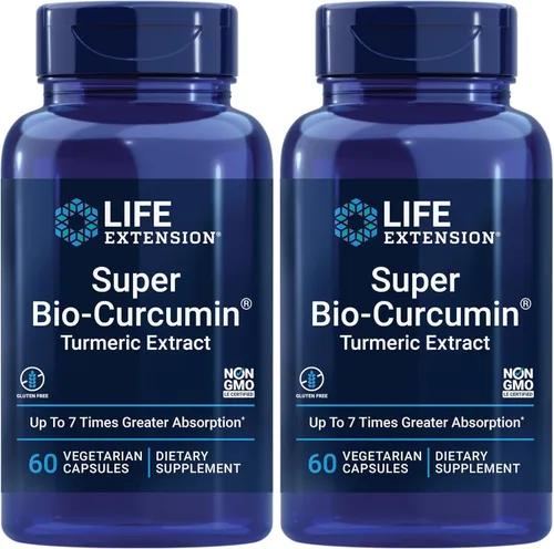 Miniatura 11 de Life Extension Extracto de cúrcuma súper bio-curcumina, curcumina altamente absorbible para apoyo a la salud de todo el cuerpo, sin gluten, sin OMG