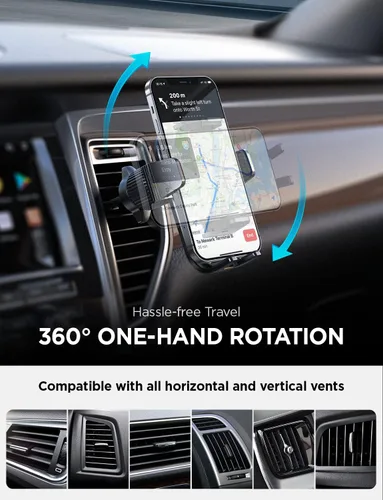 Miniatura 5 de LISEN Soporte de Teléfono para Automóvil 2025, Soportes de Teléfono para Tu Automóvil [Compatible con Fundas Gruesas] Soporte de Teléfono