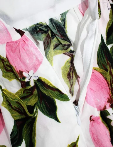 Miniatura 220 de Vestido de verano para niña, de algodón, con diseño floral