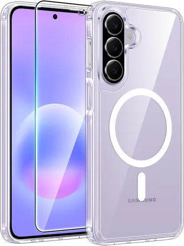 Miniatura 65 de FNTCASE - Funda para iPhone 16 Pro: magnética, mate, translúcida, de grado militar, protectora contra caídas, resistente, fina, duradera y a prueba