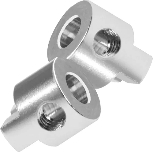 Miniatura 6 de ShareGoo - Paquete de 6 conectores de latón a control remoto para perros, horquilla de remo de 0.125 in/0.157 in/0.197 in/0.250 in para accesorios