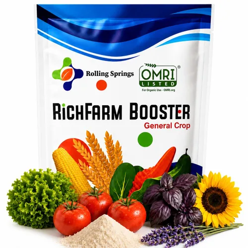 Miniatura 9 de RichFarm Booster, polvo orgánico para la condición del suelo, estimulador de raíces para plantas de interior, funciona con cualquier fertilizante