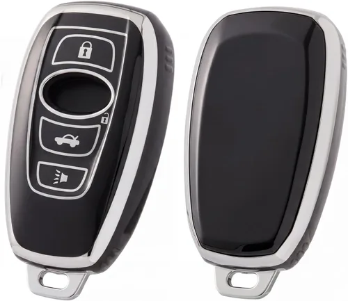 Miniatura 16 de ELOHEI Funda para llavero Subaru, accesorios para funda de llavero para Subaru Forester CrossTrek Outback WRX Ascent BRZ Impreza Legacy Premium Soft